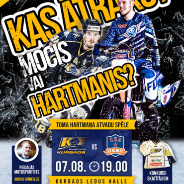 Šovs uz ledus! Toma Hartmaņa atvadu spēle!
