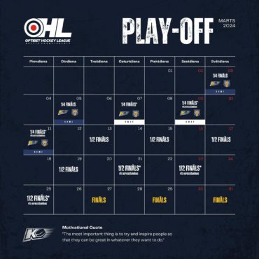 HK KURBADS “PLAY-OFF” GAME CALENDAR