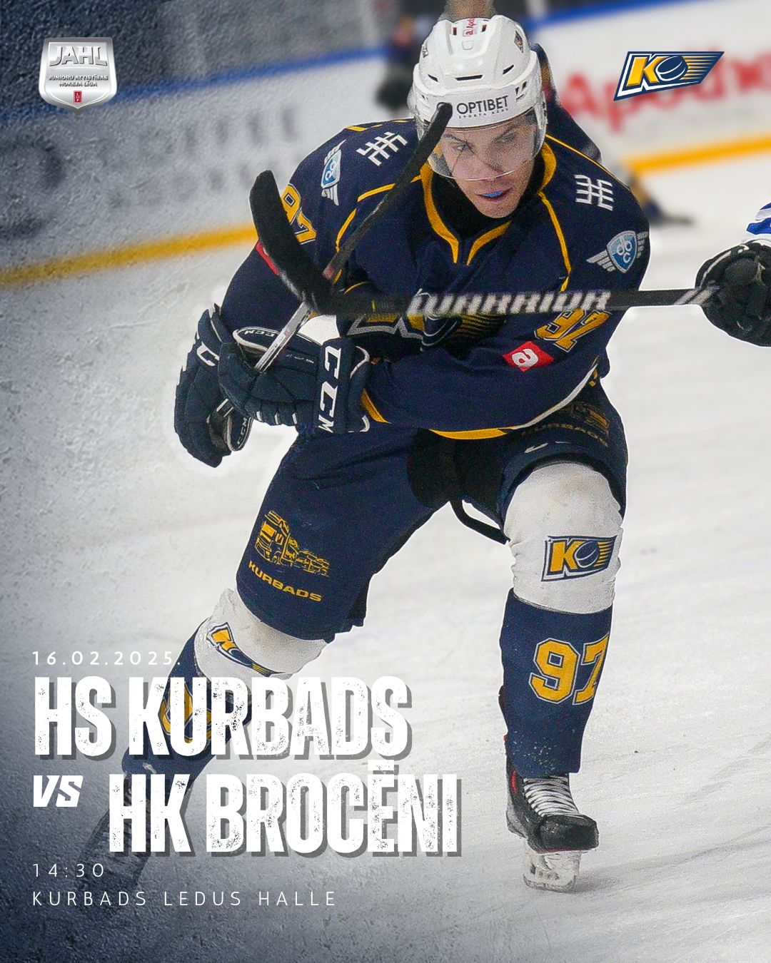 🔥HS Kurbads vs. HK Brocēni!🔥