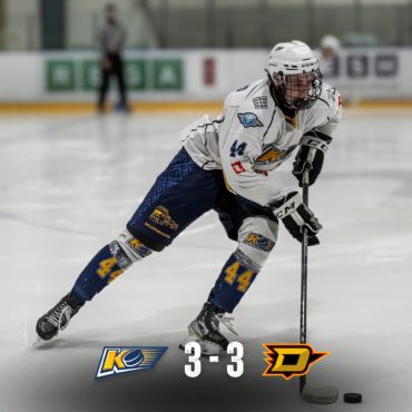 Pirmā ceturtdaļfināla spēle noslēdzas ar vienādu rezultātu! Turpinām cīņu jau rītdien! 🏒