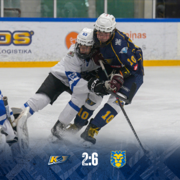 Šoreiz nākas atzīt Rīgas HS pārākumu – zaudējums 2:6🏒
