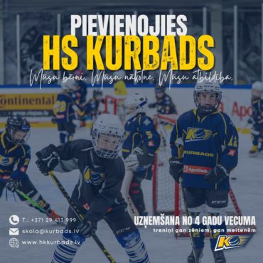 Pievienojies hokeja skolai “KURBADS”!